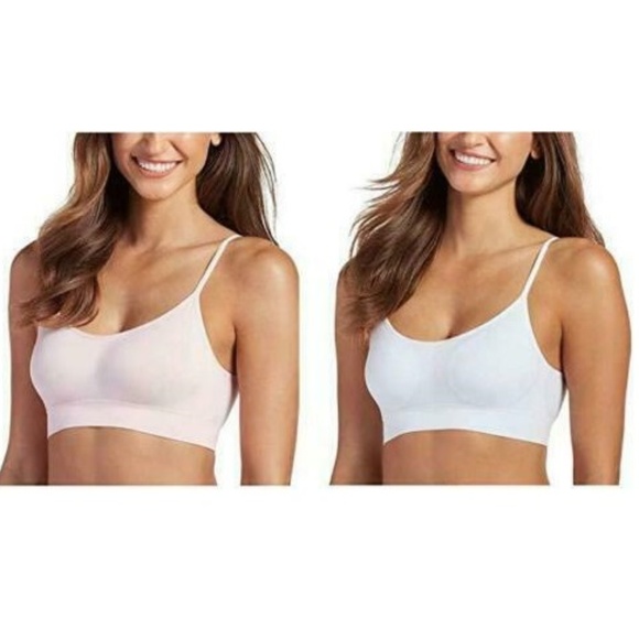 Jockey Microfiber Stretch Seamfree Bralettes size M//L//XL TWO 2